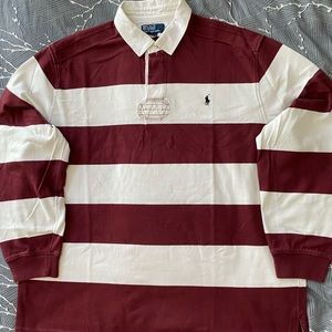 Polo by Ralph Lauren Men’s Striped Rugby Shirt